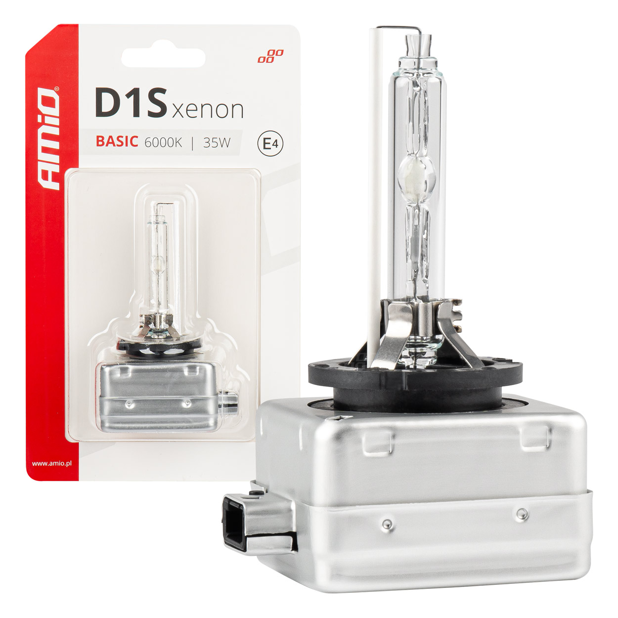 Xenon žarnica tip D1S 35W 6000K AMiO BASIC AMIO-03864