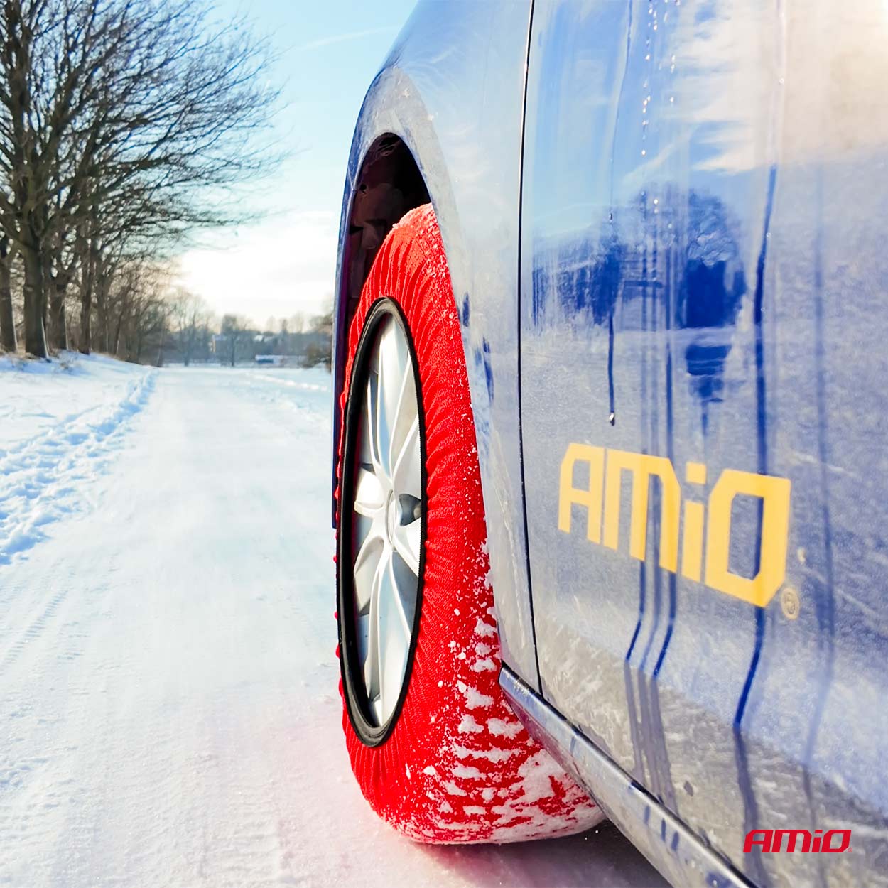 Tekstilne snežne verige XS EN16662-1 Önorm V5121 2 kosa AMIO-04079