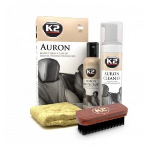 Komplet za čiščenje usnja K2 Auron Leather Kit