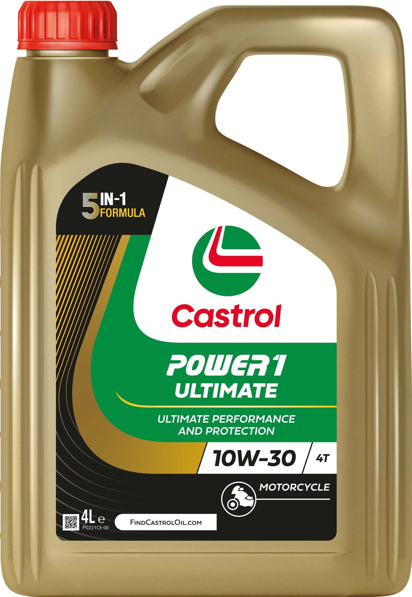 Olje za motorna kolesa Castrol 10W-30 Power Ultimate 4T / 4L