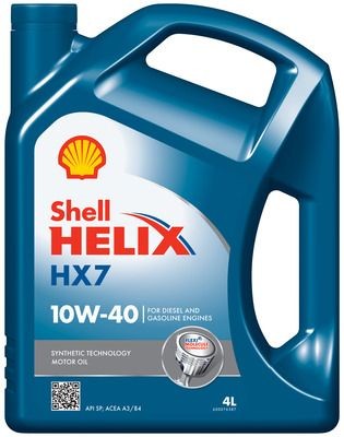 Motorno olje Shell 10W-40 Helix HX7 / 4L