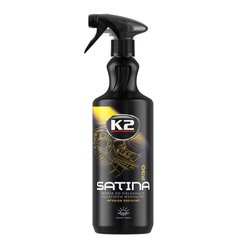 Sredstvo za nego plastike v avtu K2 Satina Pro, Sunset Fresh / 1L
